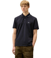 C.P. COMPANY STRETCH PIQUET TOTAL ECLIPSE POLO SHIRT