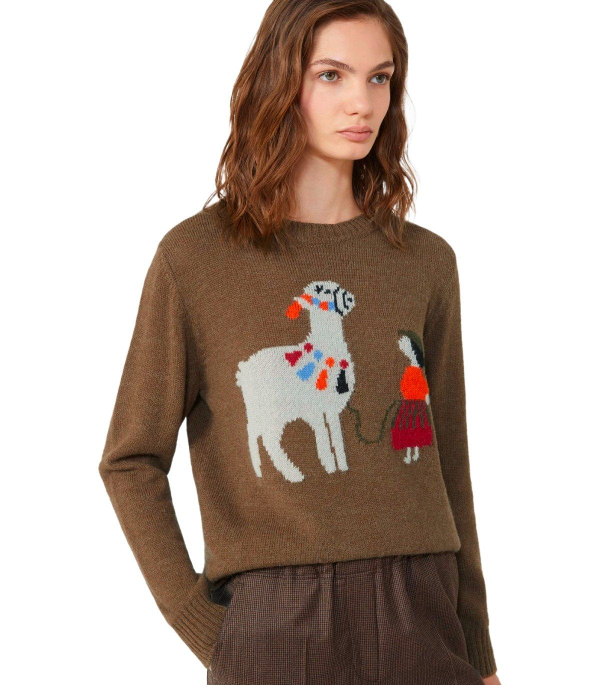 MAGLIONE GIROCOLLO NITRA NOCCIOLA MAX MARA WEEKEND