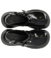 CLOG PLATEFORME NOIR GANNI