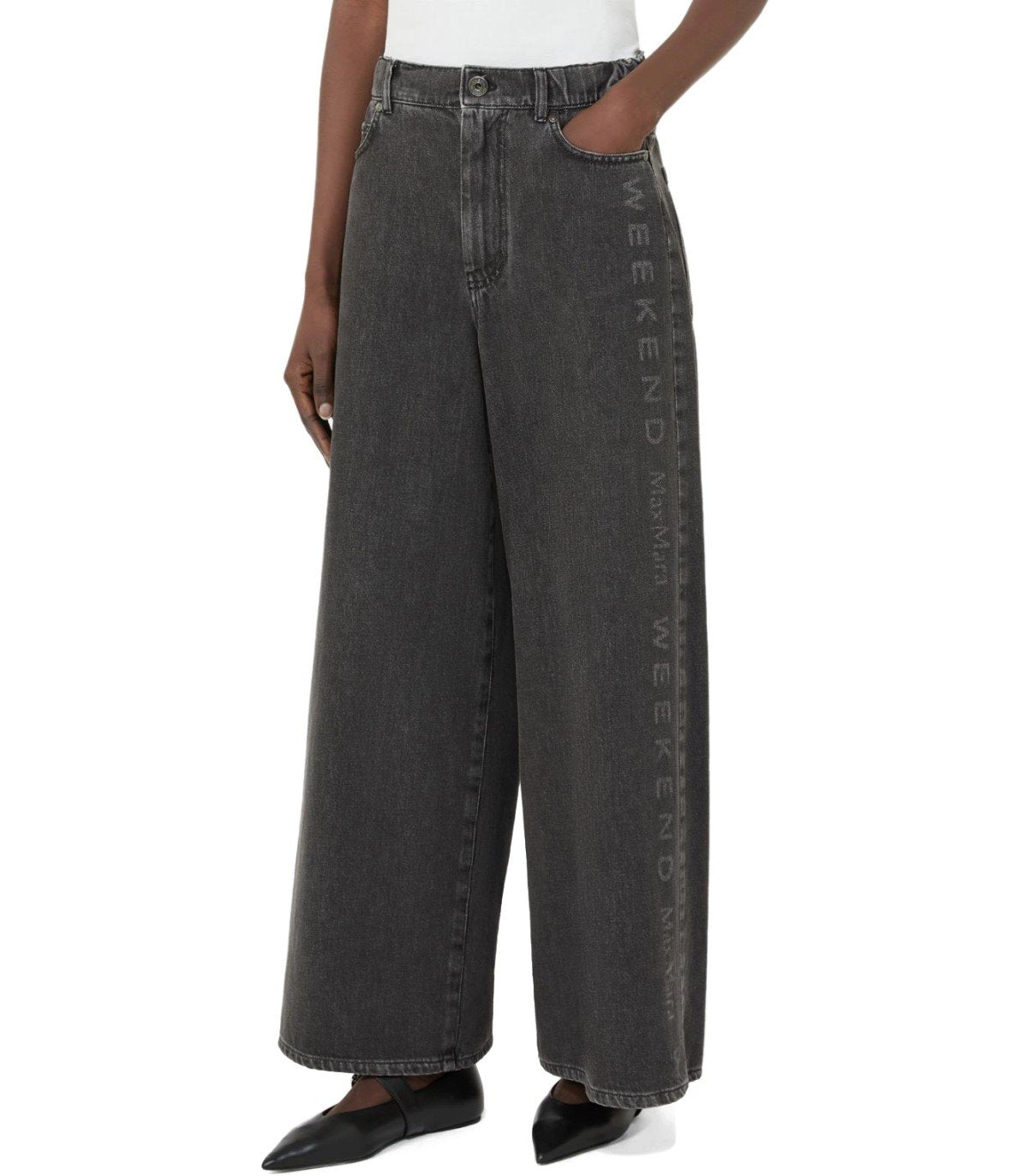 JEANS VORTICE NERO MAX MARA WEEKEND