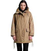 DUNO KAYA CAMEL REVERSIBLE PARKA