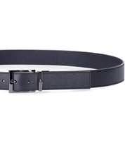 CINTURA REVERSIBILE BLU NAVY EMPORIO ARMANI