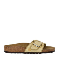 BIRKENSTOCK MADRID RAFFIA BIG BUCKLE NATURAL SANDAL - 36