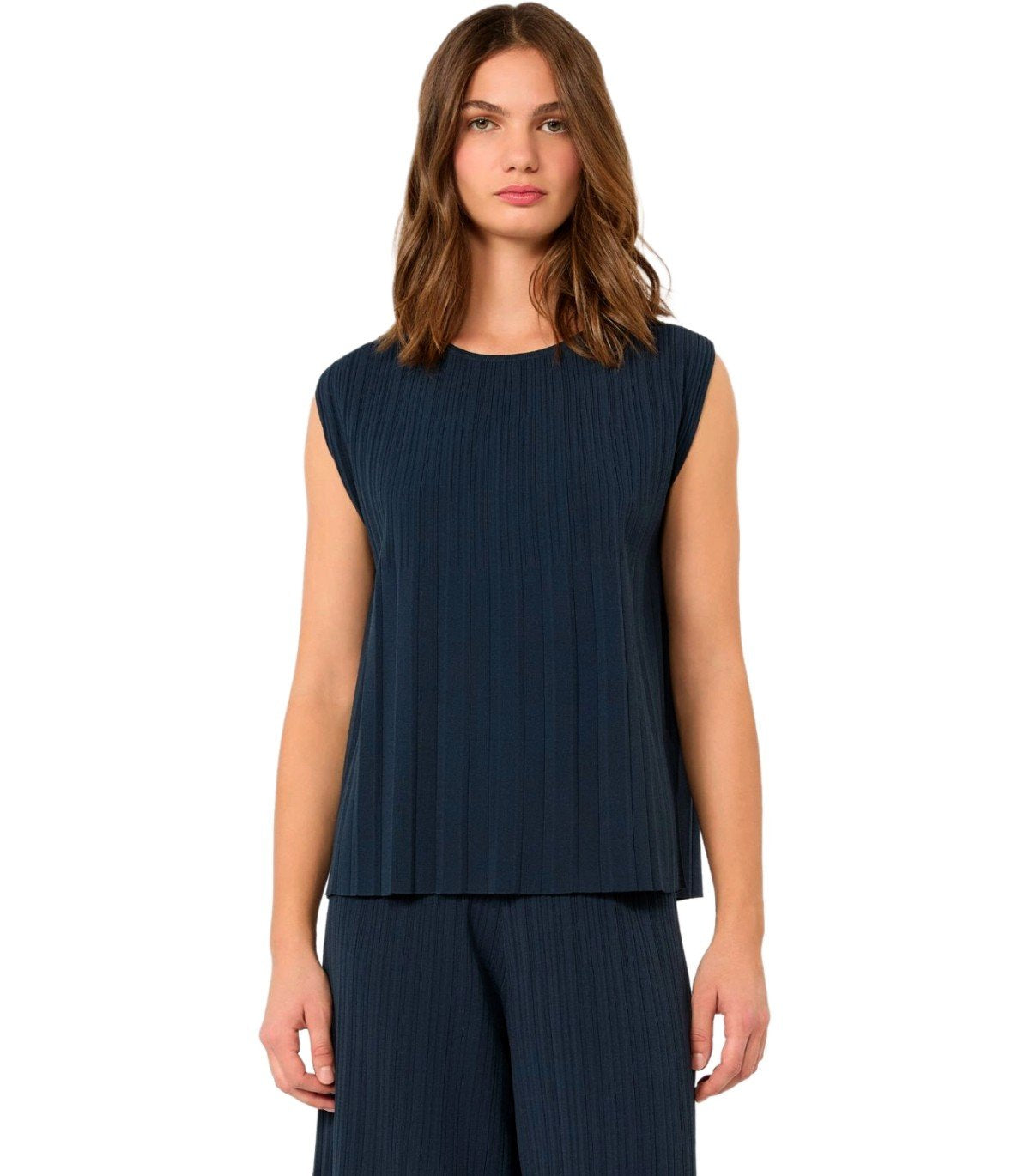MAX MARA WEEKEND ERE BLAUES TOP