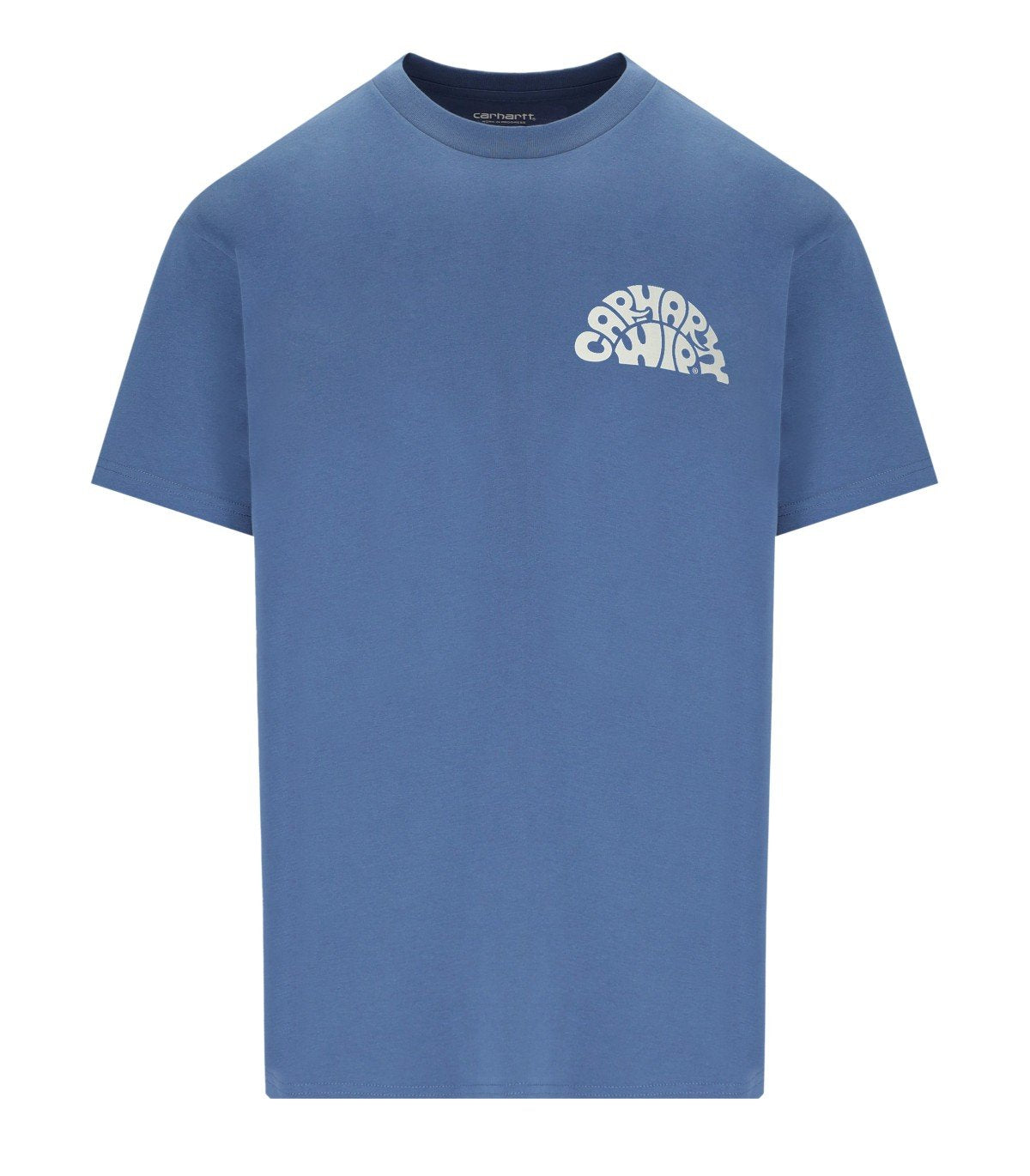 CARHARTT WIP S/S JAZZY LIGHT BLUE T-SHIRT