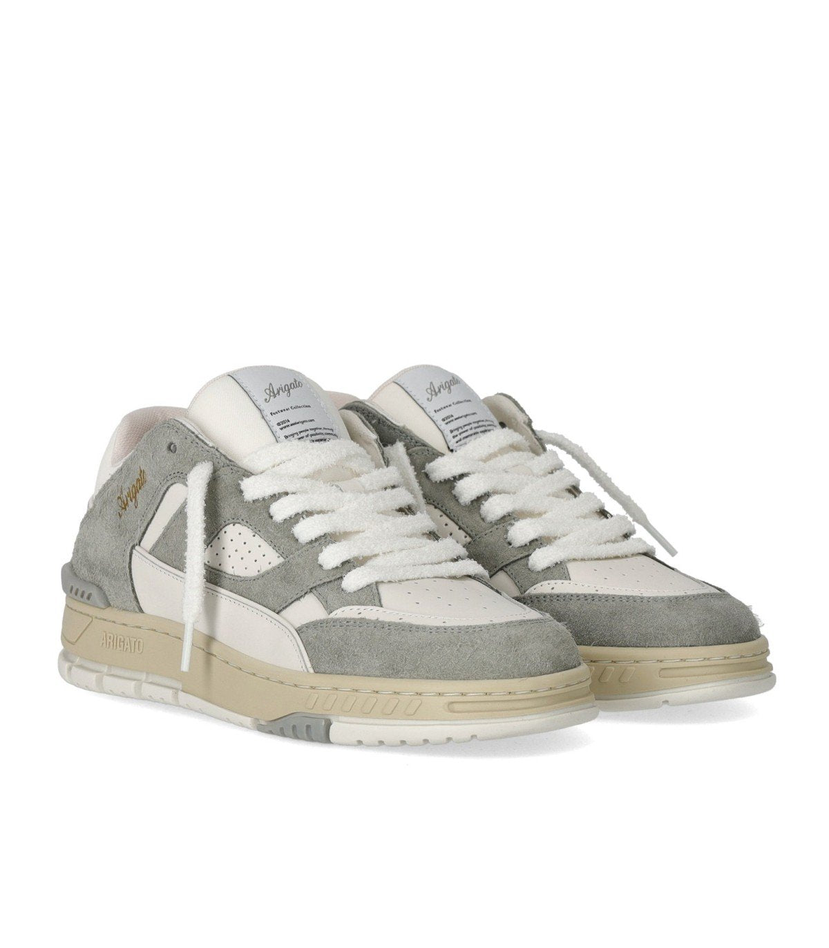 AXEL ARIGATO AREA LO FLUFFY GREY WHITE SNEAKER