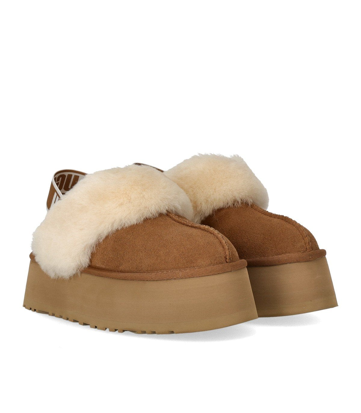 UGG FUNKETTE CHESTNUT SLIPPER