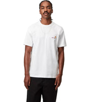 CARHARTT WIP S/S AMERICAN SCRIPT WHITE T-SHIRT