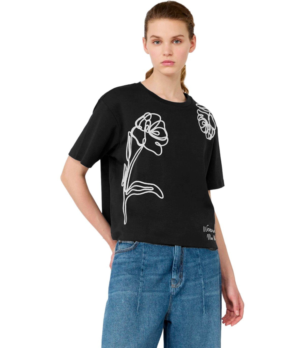 T-SHIRT SALA NERA MAX MARA WEEKEND