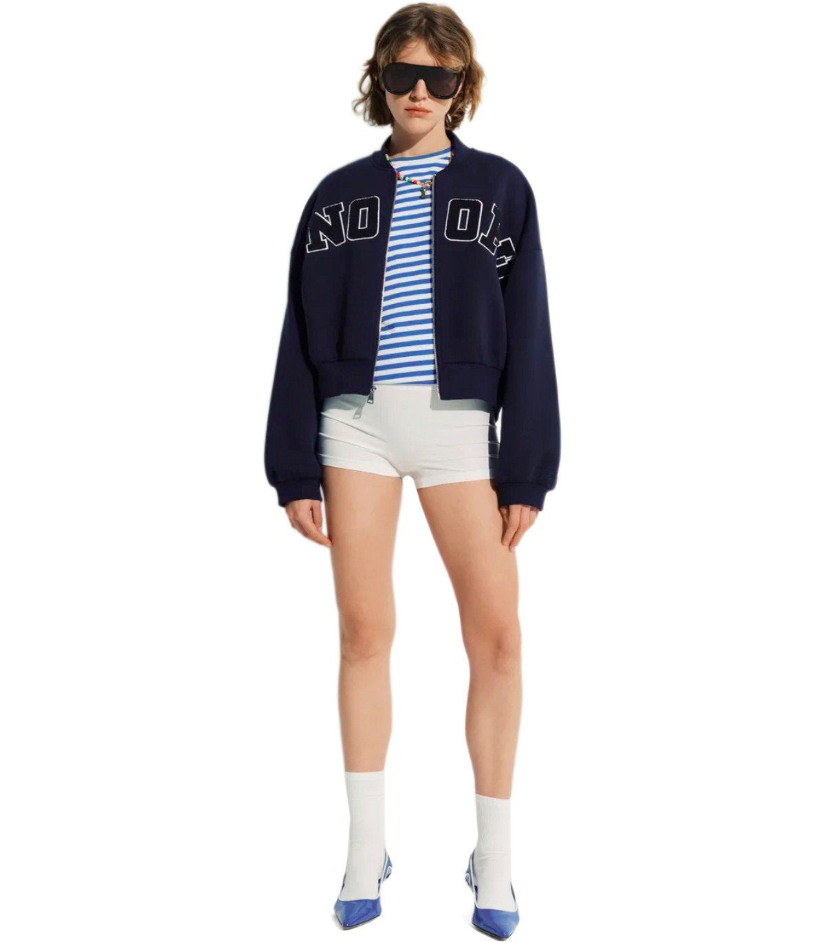 ESSENTIEL ANTWERP JILNIUS BLAUES SWEATSHIRT