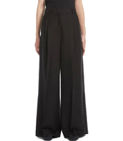 MAX MARA WEEKEND VELIERO BLACK PANTS