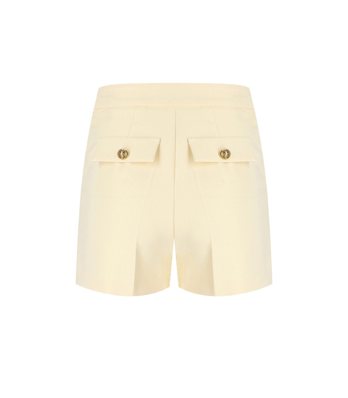 ELISABETTA FRANCHI LEMONADE SHORTS WITH HORSEBIT