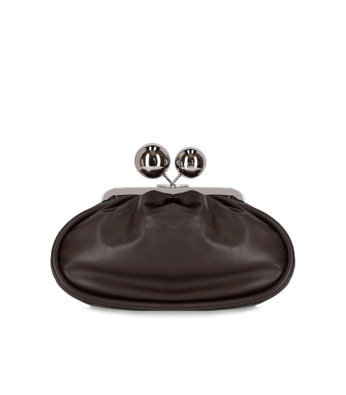 MAX MARA WEEKEND MILVANEW MEDIUM DUNKLEBRAUNER CLUTCH