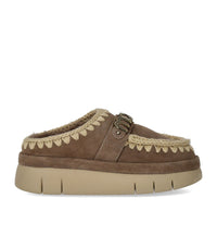 MOU BOUNCE WELT SUEDE ELEPHANT GREY CLOG - 36