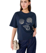 T-SHIRT SABATO BLEU MAX MARA WEEKEND