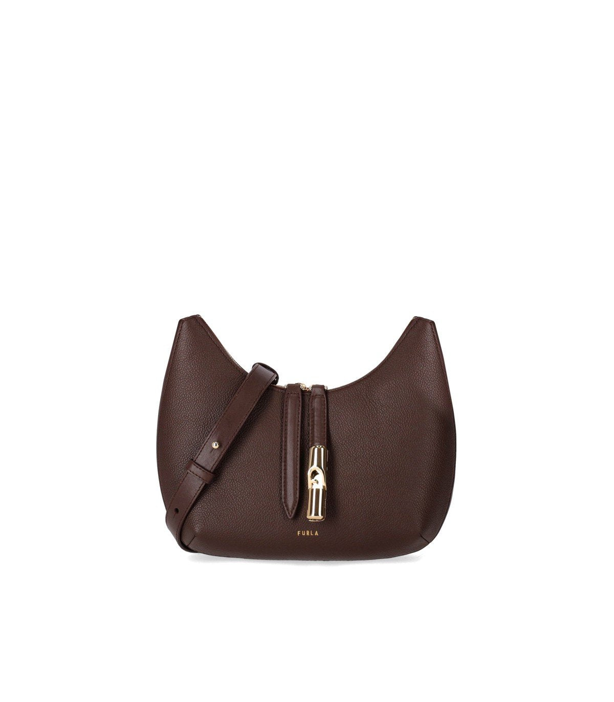 FURLA GOCCIA S CIOCCOLATO CROSSBODY BAG