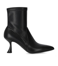 BOTTINE À TALON JUNNY NOIRE SERGIO LEVANTESI - 37.5