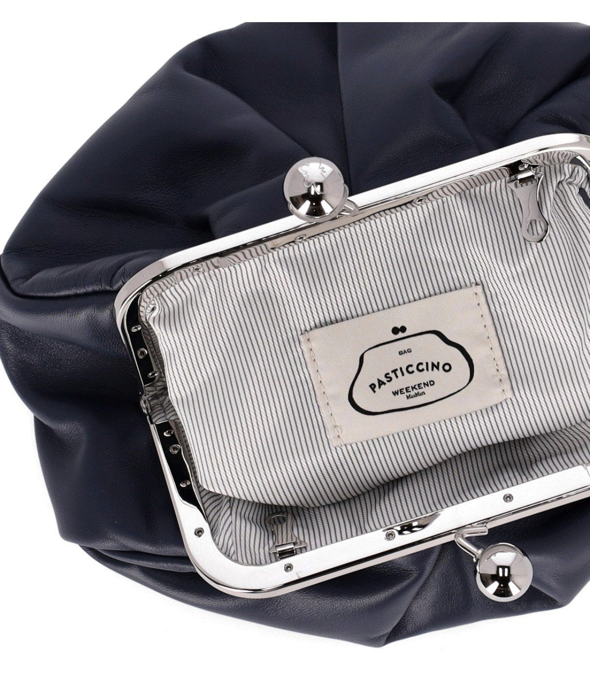 CLUTCH PASTICCINO PRATI SMALL BLU MAX MARA WEEKEND