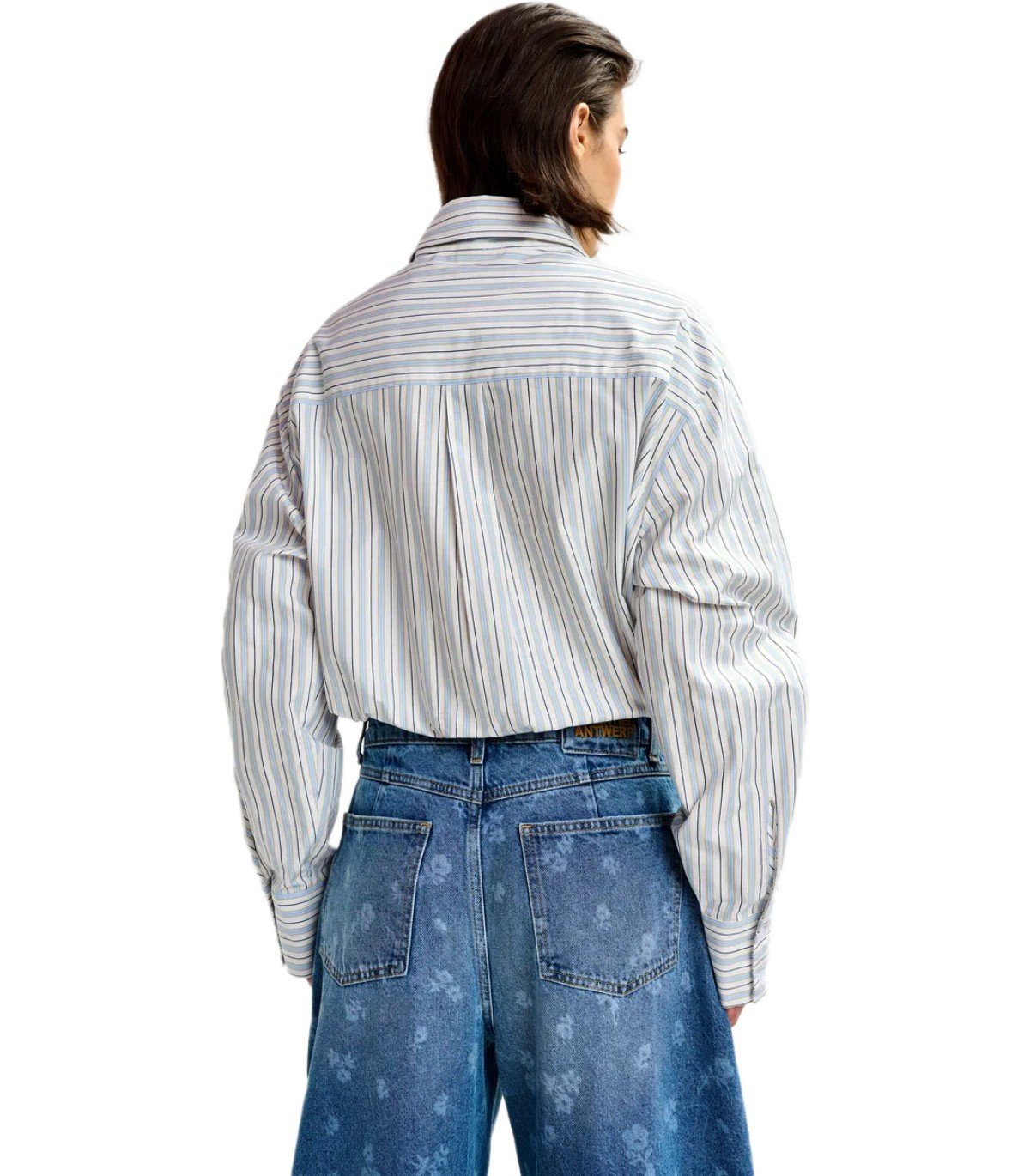 ESSENTIEL ANTWERP JOMATO MEHRFARBIGES GESTREIFTES HEMD