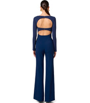ELISABETTA FRANCHI OLTREMARE SMOKING TROUSER