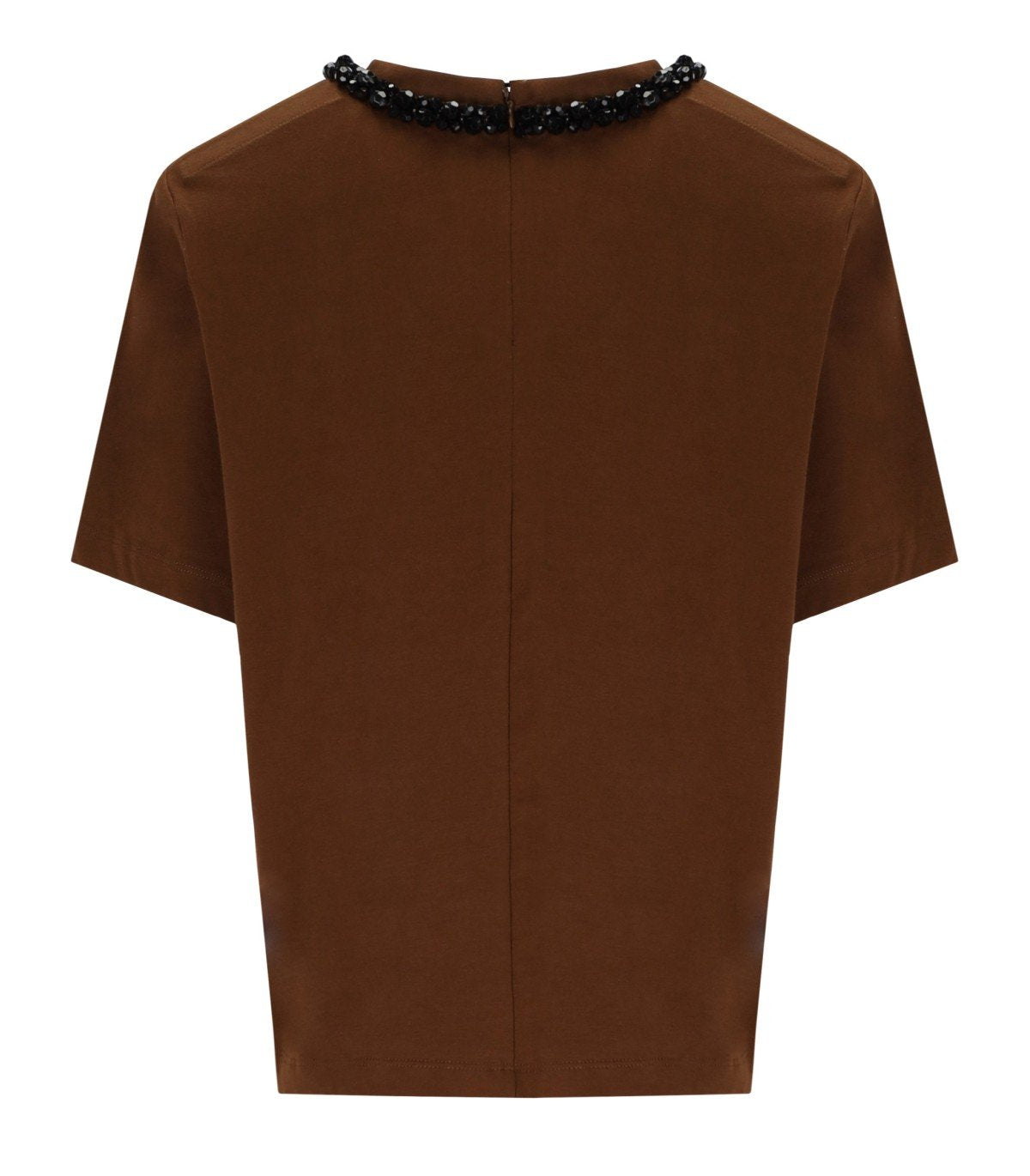ESSENTIEL ANTWERP KARDINAL BRAUNES T-SHIRT