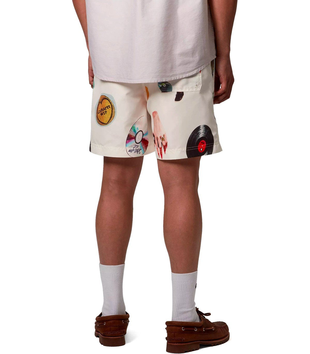 CARHARTT WIP SLATER JACOB ROCHESTER WAX SWIM TRUNKS