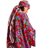 ESSENTIEL ANTWERP JABEL MULTICOLOR FOULARD SCARF