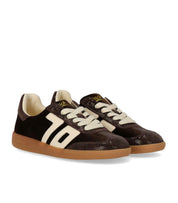 SNEAKER CLOUD VELOURS BRUN BACK70