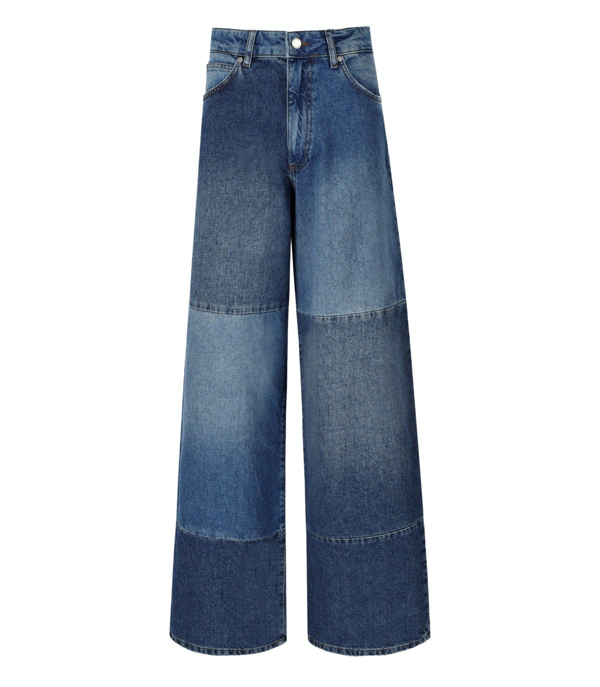 ESSENTIEL ANTWERP JEE PATCHWORK BLAUE JEANS
