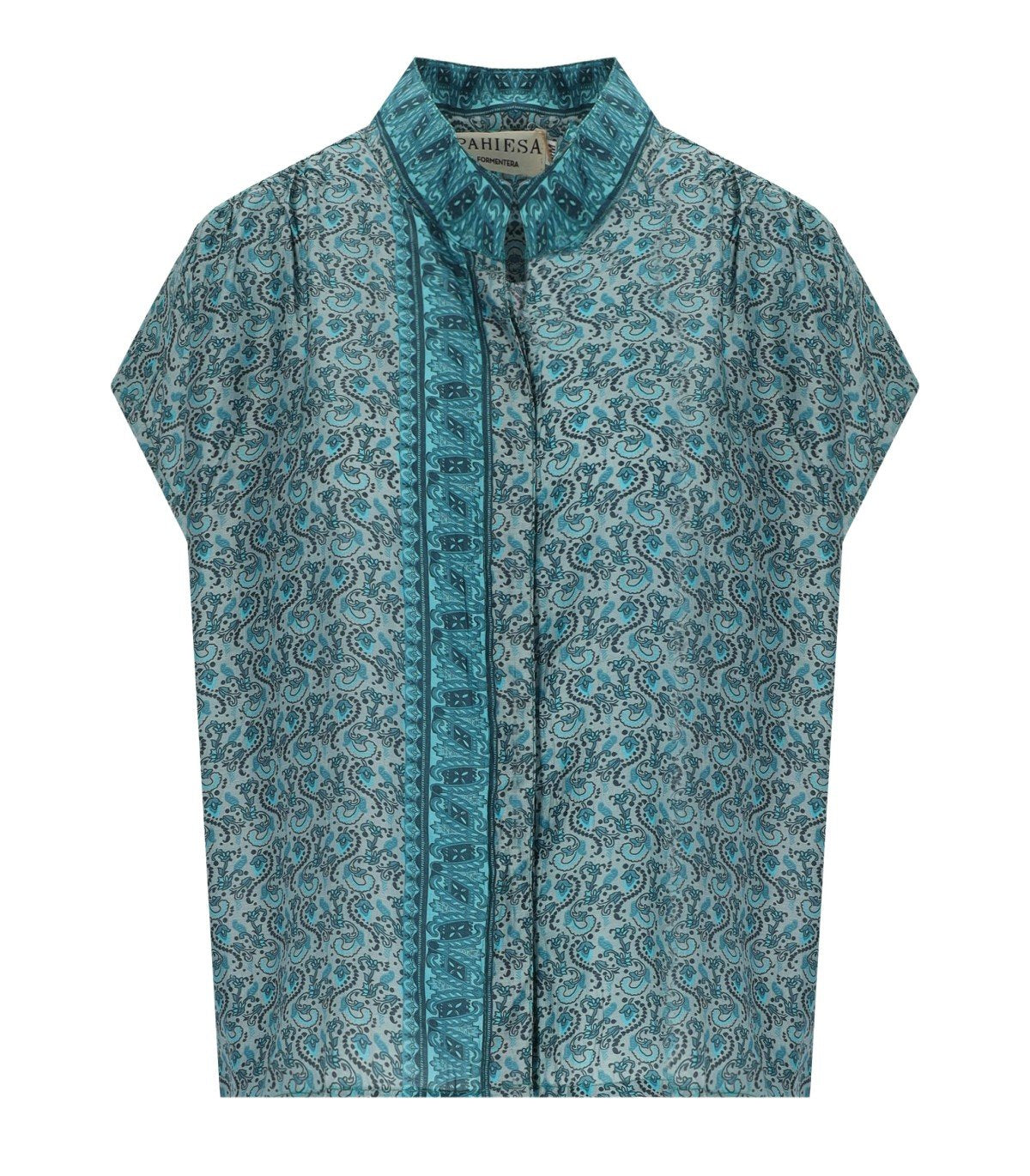 CAMICIA AZZURRA PAHIESA FORMENTERA