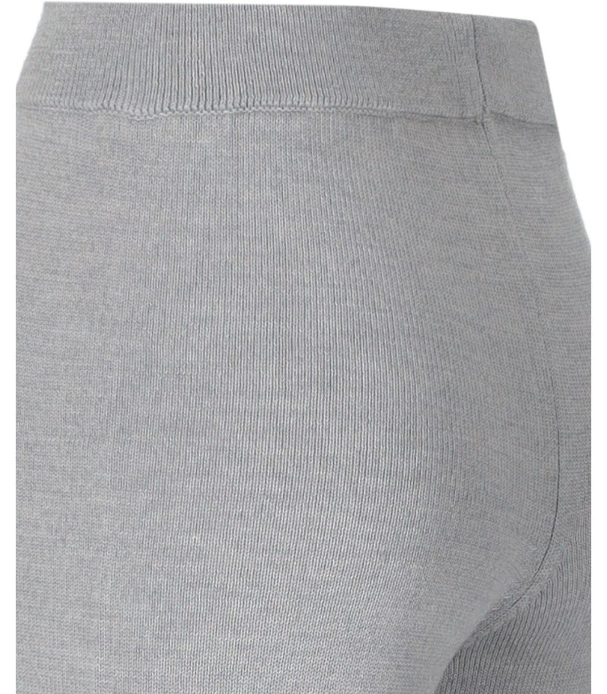 MM MAX MARA HAMBURG GREY KNITTED TROUSERS