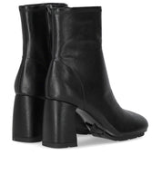 ASH ECLAT BLACK HEELED ANKLE BOOT