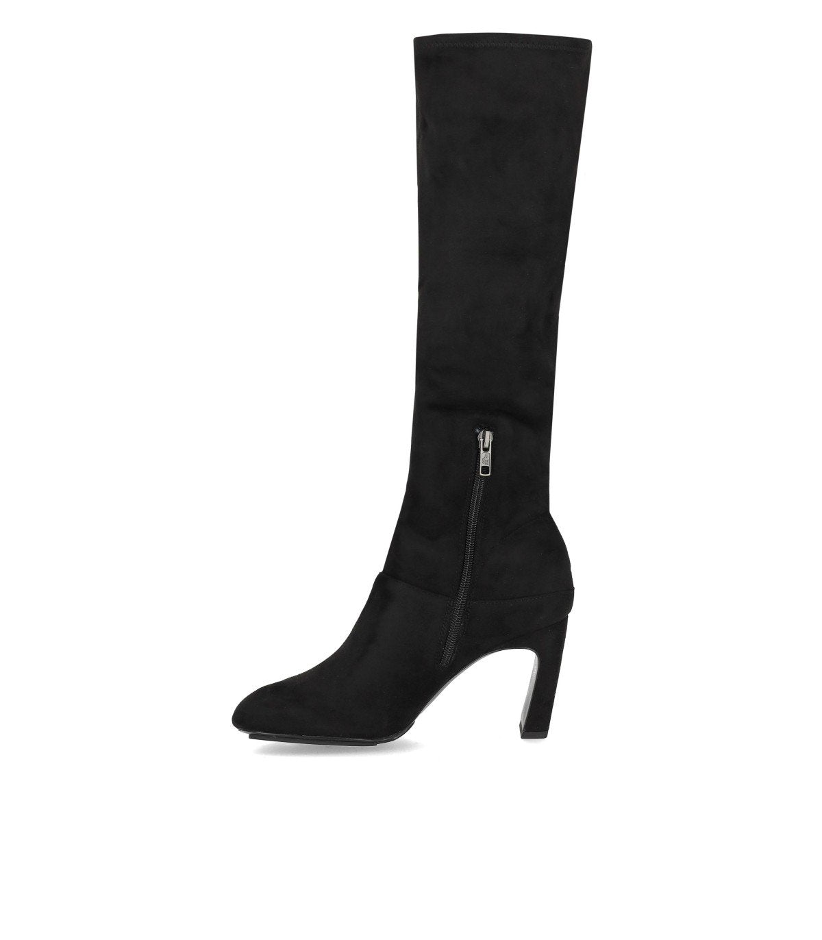 ASH EMMY SCHWARZ HOHER STIEFEL MIT ABSATZ