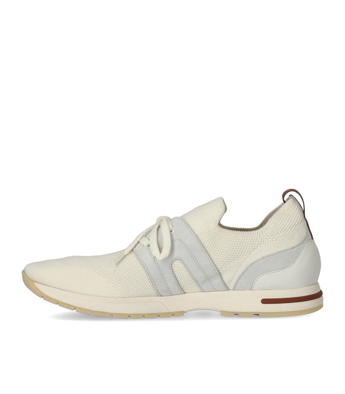 LORO PIANA FLEXY WALK LADY WISH 19 WEISSER SNEAKER