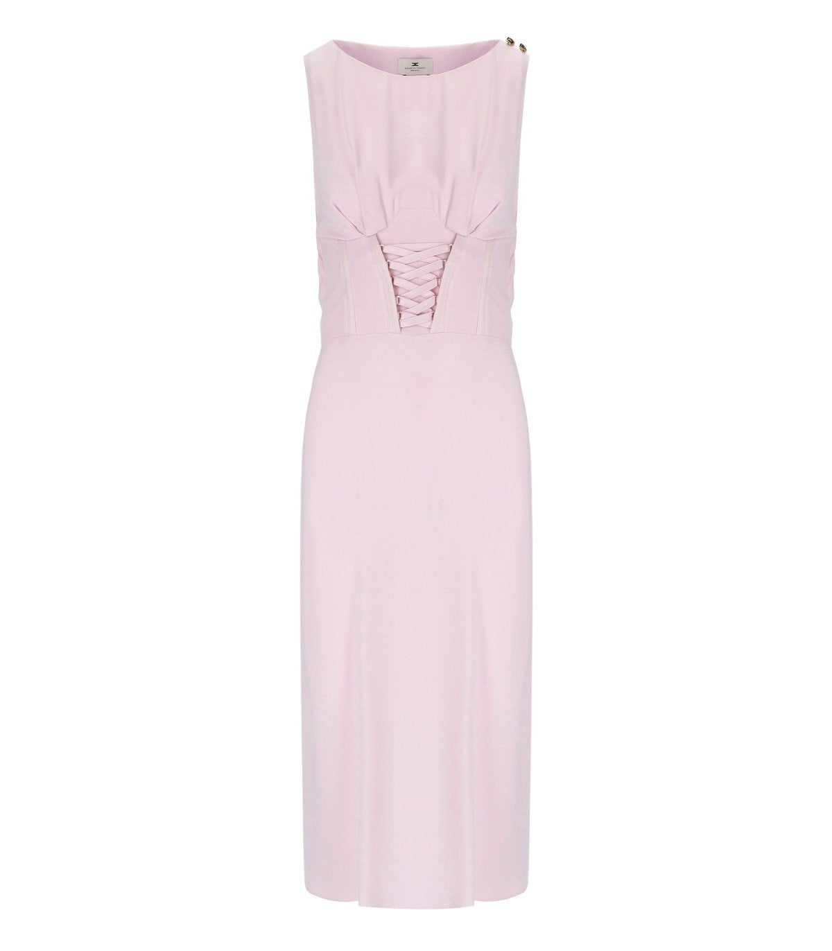 ELISABETTA FRANCHI QUARZO MIDI DRESS
