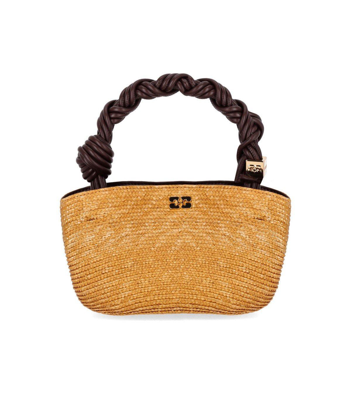 SAC À MAIN BOU MINI RAFFIA NATURAL GANNI