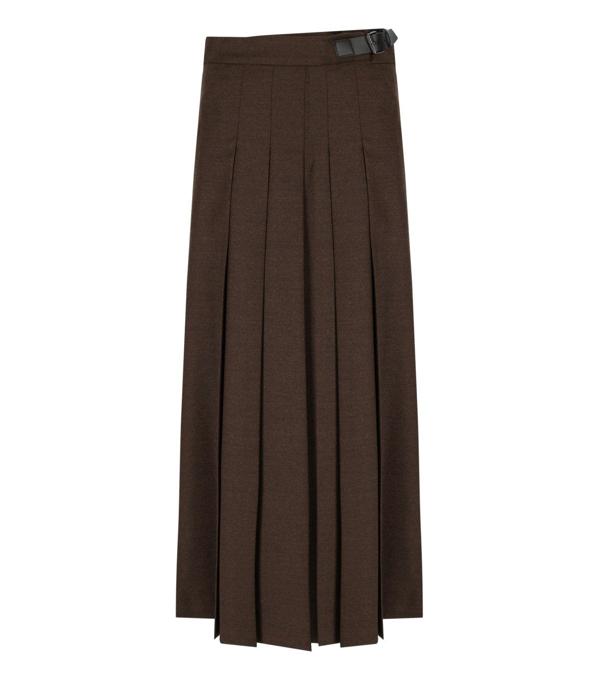 MAX MARA WEEKEND FASTOSO CHOCOLATE SKIRT