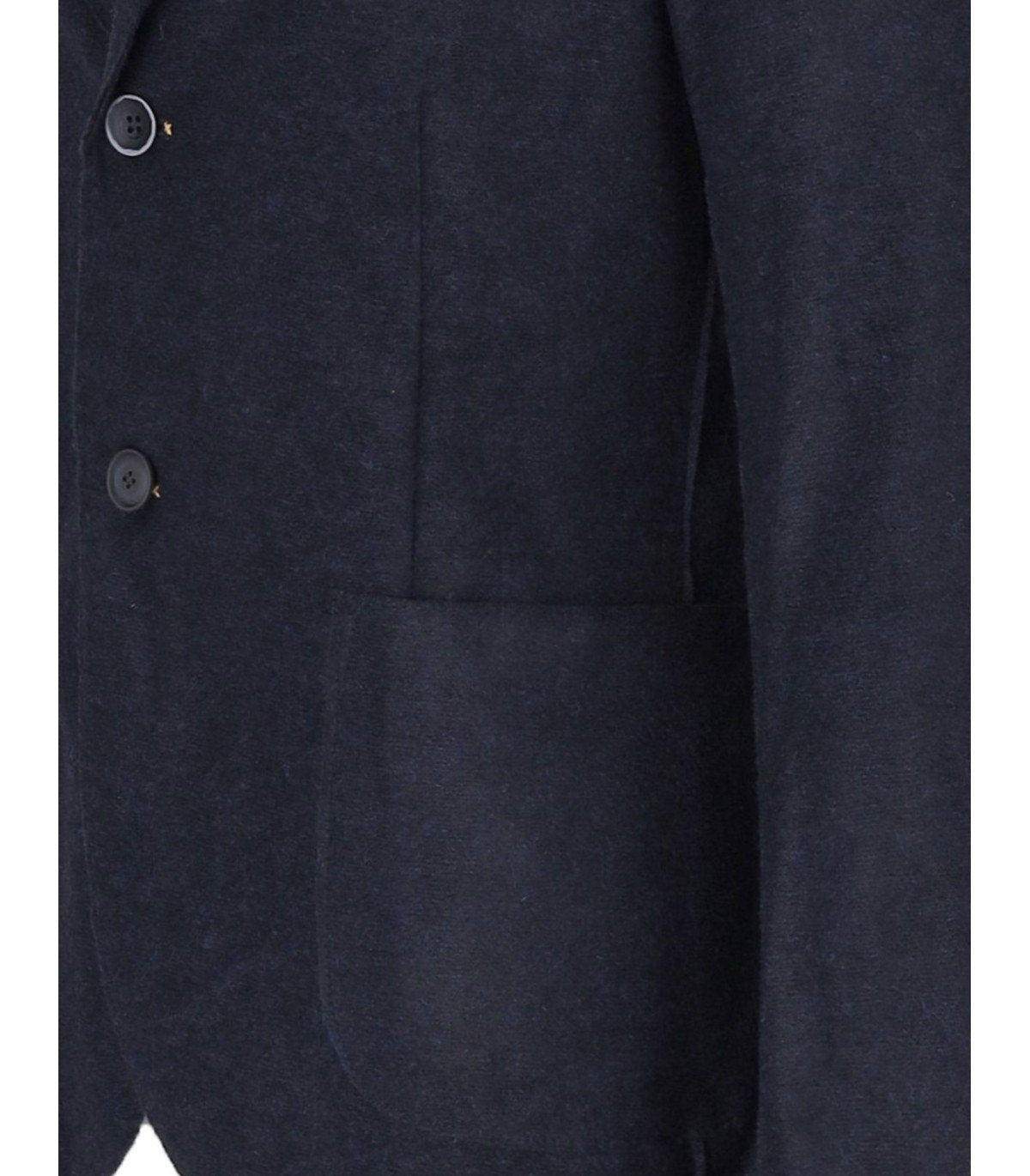 BOB DOVER DARK BLUE SINGLE-BREASTED JACKET