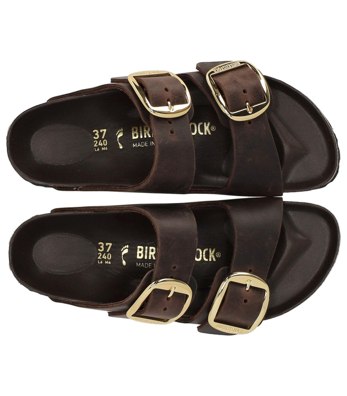CIABATTA ARIZONA BIG BUCKLE HEX OILED HABANA BIRKENSTOCK
