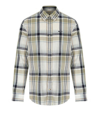 BARBOUR KIDD GROENE OVERHEMD - S