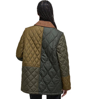 BARBOUR LORRIE QUILTED GRÜNE JACKE