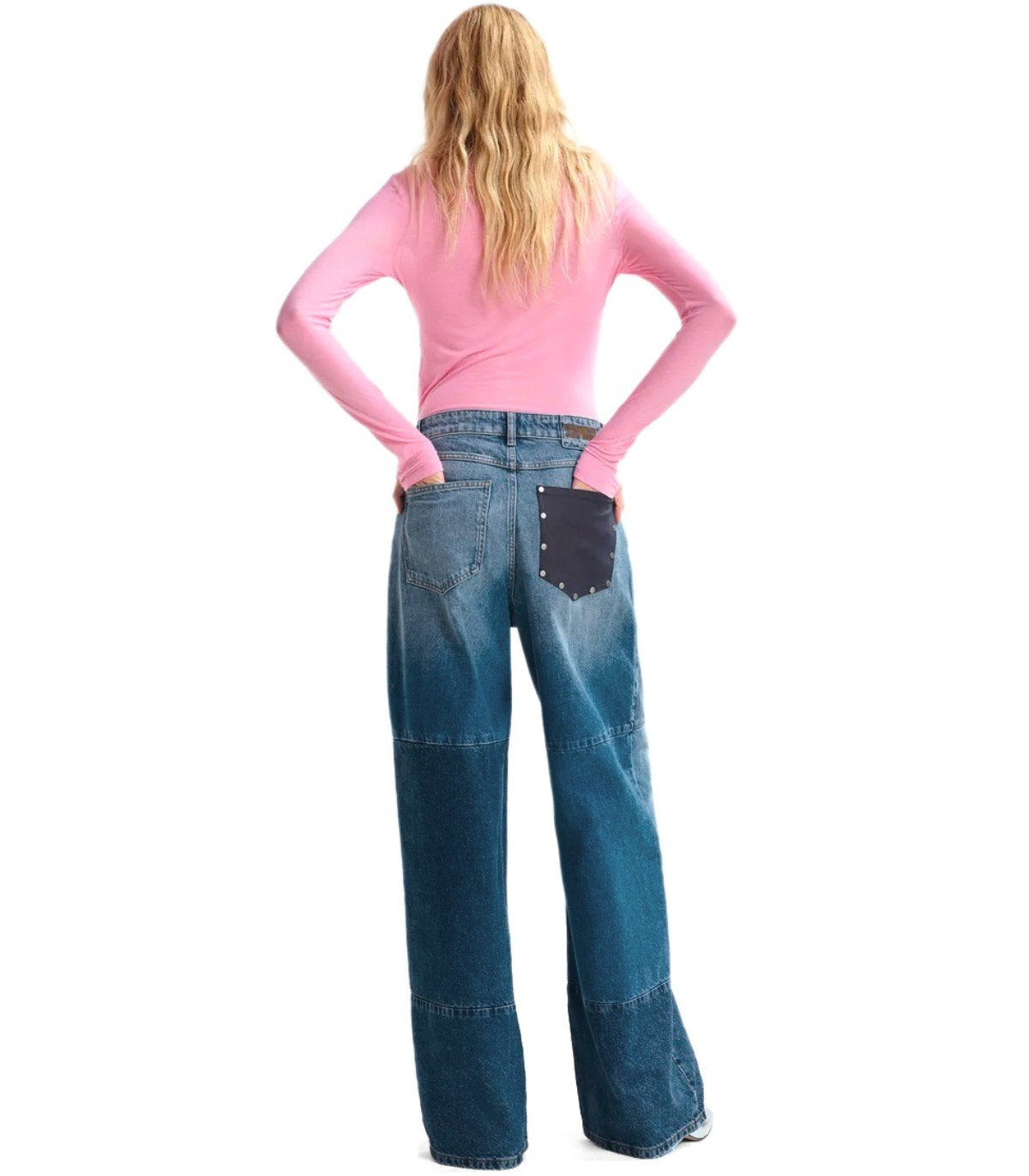 ESSENTIEL ANTWERP JEE PATCHWORK BLAUE JEANS