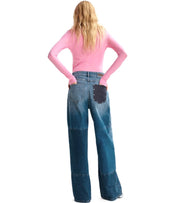 ESSENTIEL ANTWERP JEE PATCHWORK BLAUE JEANS