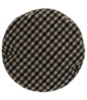 BÉRET BASQUE CHECK COFFEE GANNI