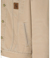 GIACCA DAYTON TRUCKER DUSTY BROWN CARHARTT WIP