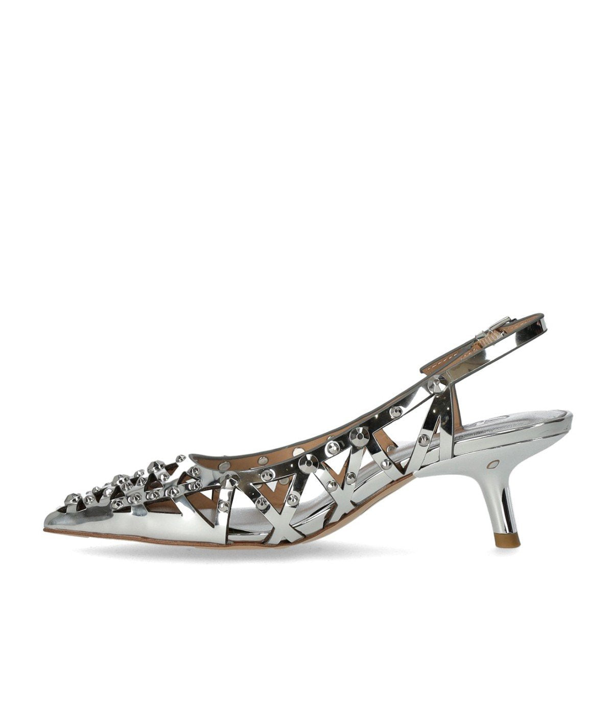 ESCARPINS SLINGBACK BIZARRE ARGENT ASH