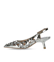 ESCARPINS SLINGBACK BIZARRE ARGENT ASH