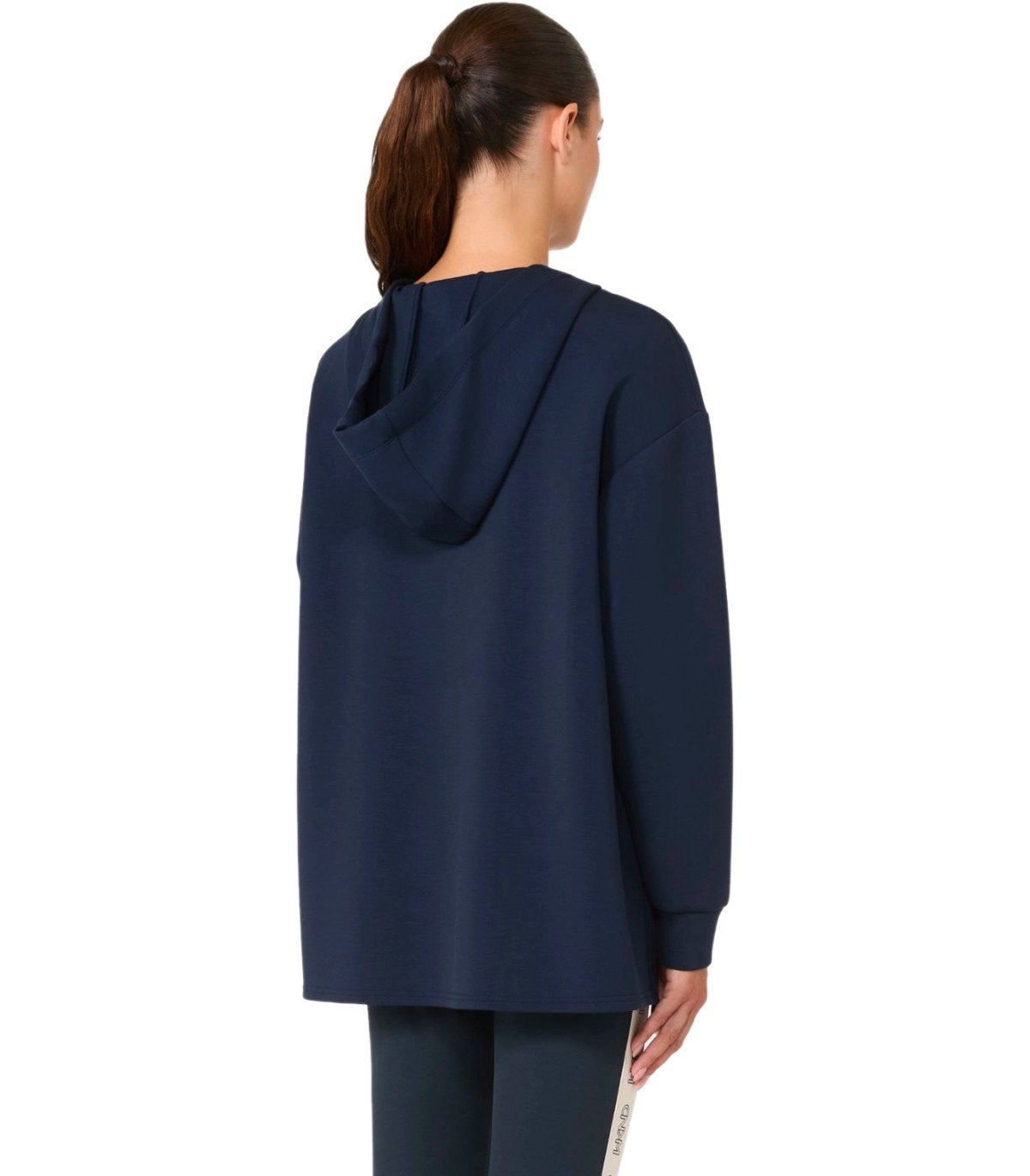 SWEAT-SHIRT À CAPUCHE GIALLO BLEU MAX MARA WEEKEND