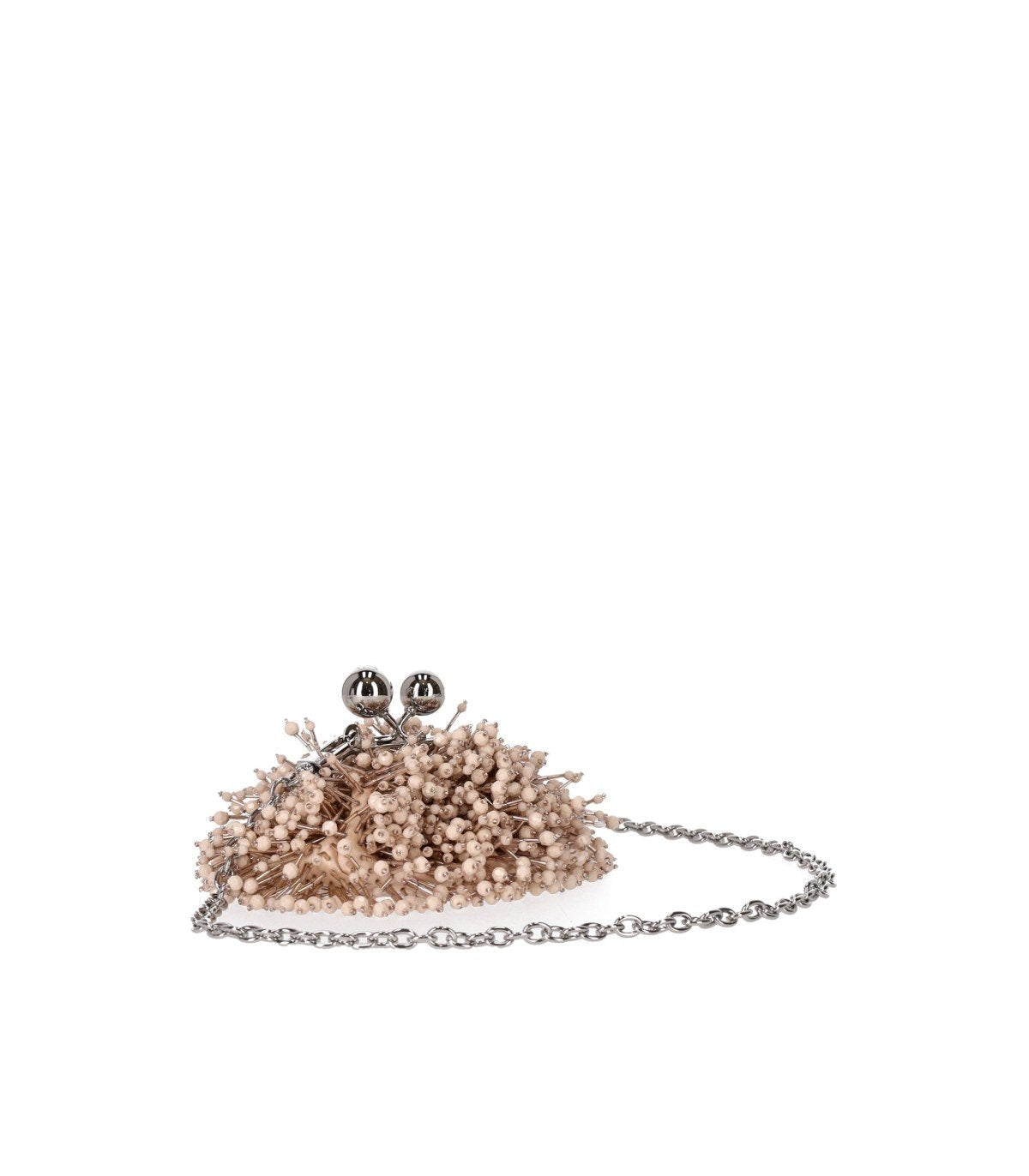 MAX MARA WEEKEND PASTICCINO DOTTO NANO ROZE CLUTCH