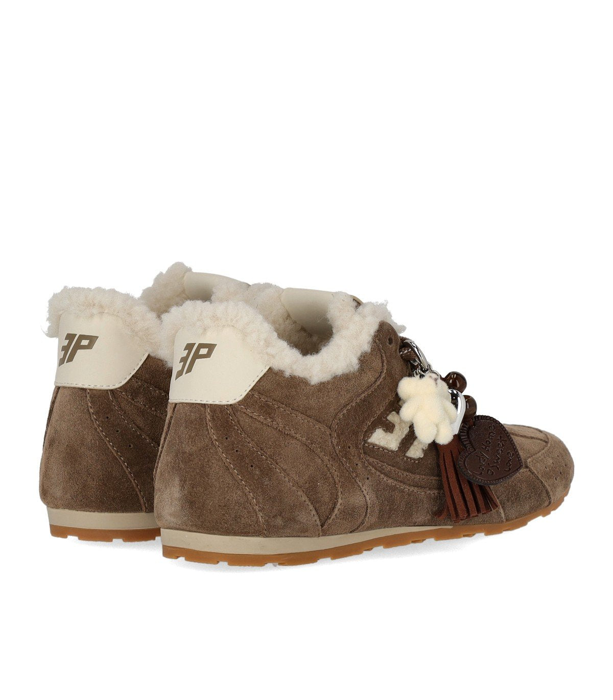 3P BLAST SUEDE TAUPE SNEAKER